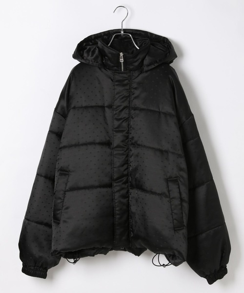 Heather(ヘザー)の「HOLiC 中綿フードブルゾン 598411(ダウンジャケット/コート・レディース・オフホワイト/ブラック系その他・FREE)」の6枚目の写真