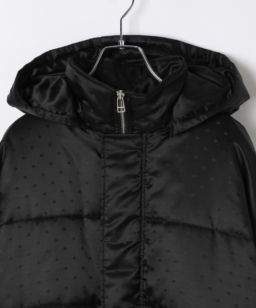 Heather(ヘザー)の「HOLiC 中綿フードブルゾン 598411(ダウンジャケット/コート・レディース・オフホワイト/ブラック系その他・FREE)」の7枚目の写真