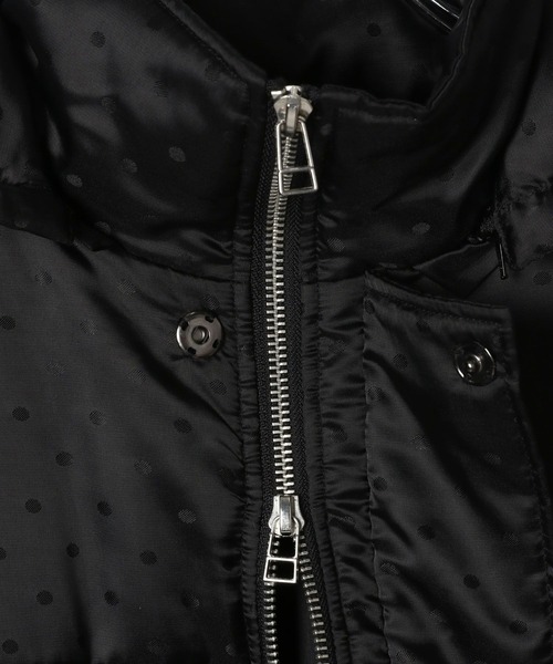 Heather(ヘザー)の「HOLiC 中綿フードブルゾン 598411(ダウンジャケット/コート・レディース・オフホワイト/ブラック系その他・FREE)」の11枚目の写真