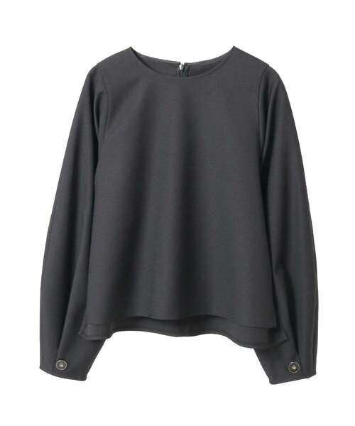 Tiara（ティアラ）の「スリーブボタンブラウス（シャツ/ブラウス・レディース・ピンク/ブラック/オフホワイト・FREE）」の2枚目の写真