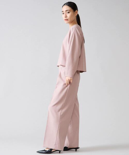 Tiara（ティアラ）の「スリーブボタンブラウス（シャツ/ブラウス・レディース・ピンク/ブラック/オフホワイト・FREE）」の7枚目の写真