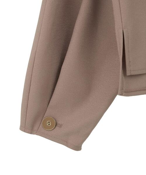 Tiara（ティアラ）の「スリーブボタンブラウス（シャツ/ブラウス・レディース・ピンク/ブラック/オフホワイト・FREE）」の18枚目の写真