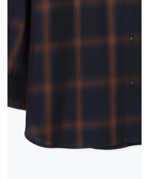 Lugnoncure(ルノンキュール)の「チェックオーバーシャツ(シャツ/ブラウス・レディース・オフホワイト/ネイビー・F)」の14枚目の写真