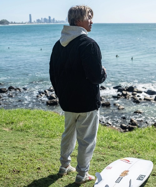 Quiksilver(クイックシルバー)の「COLD WIND CARDIGAN/クイックシルバーコーデュロイフルジップアップカーディガンジャケット(ブルゾン・メンズ・ブラック/カーキ・MEDIUM/LARGE/X-LARGE)」の5枚目の写真