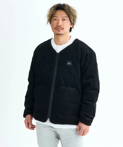 Quiksilver(クイックシルバー)の「COLD WIND CARDIGAN/クイックシルバーコーデュロイフルジップアップカーディガンジャケット(ブルゾン・メンズ・ブラック/カーキ・MEDIUM/LARGE/X-LARGE)」の17枚目の写真