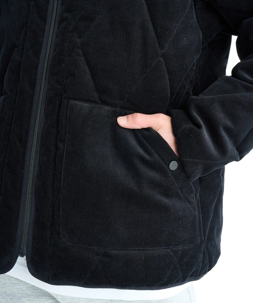 Quiksilver(クイックシルバー)の「COLD WIND CARDIGAN/クイックシルバーコーデュロイフルジップアップカーディガンジャケット(ブルゾン・メンズ・ブラック/カーキ・MEDIUM/LARGE/X-LARGE)」の13枚目の写真