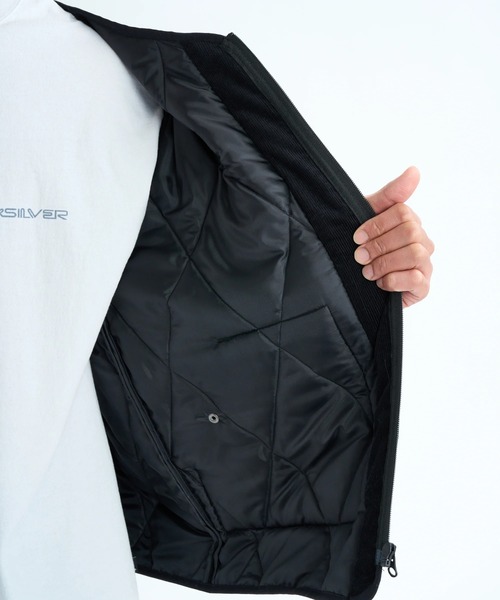 Quiksilver(クイックシルバー)の「COLD WIND CARDIGAN/クイックシルバーコーデュロイフルジップアップカーディガンジャケット(ブルゾン・メンズ・ブラック/カーキ・MEDIUM/LARGE/X-LARGE)」の12枚目の写真
