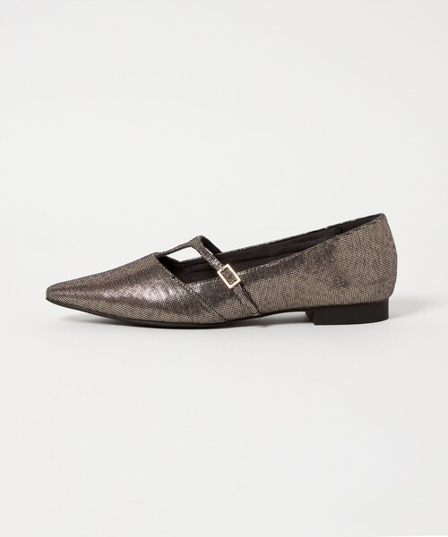 SY UNITED ARROWS(シーユナイテッドアローズ)の「<SY> Tストラップ フラット15↑(パンプス・レディース・ブラック/ゴールド/ワインレッド・22.5cm/25cm/24.5cm/24cm/23.5cm/23cm)」の10枚目の写真