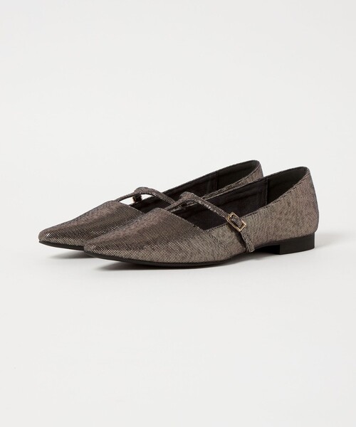 SY UNITED ARROWS(シーユナイテッドアローズ)の「<SY> Tストラップ フラット15↑(パンプス・レディース・ブラック/ゴールド/ワインレッド・22.5cm/25cm/24.5cm/24cm/23.5cm/23cm)」の11枚目の写真