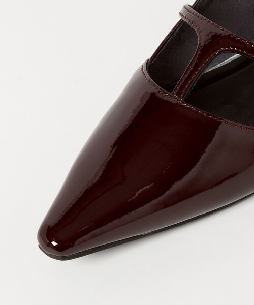 SY UNITED ARROWS(シーユナイテッドアローズ)の「<SY> Tストラップ フラット15↑(パンプス・レディース・ブラック/ゴールド/ワインレッド・22.5cm/25cm/24.5cm/24cm/23.5cm/23cm)」の5枚目の写真