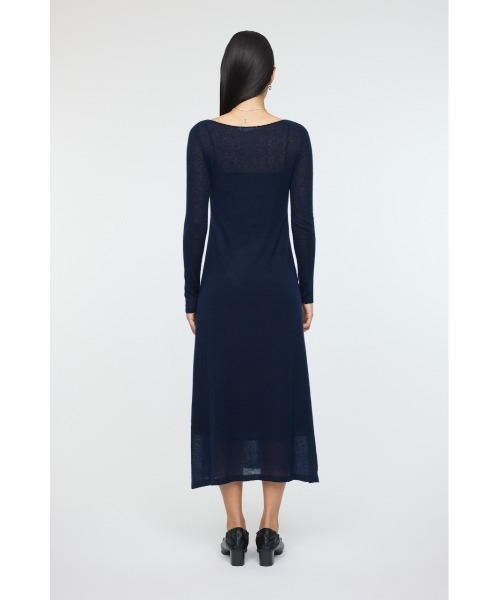 MOUSSY（マウジー）の「SHEER KNIT ドレス（ワンピース・レディース・杢グレー/ライトブルー/ネイビー・FREE）」の11枚目の写真