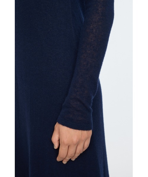 MOUSSY（マウジー）の「SHEER KNIT ドレス（ワンピース・レディース・杢グレー/ライトブルー/ネイビー・FREE）」の13枚目の写真