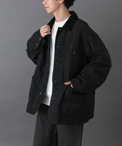 FORK&SPOON（フォークアンドスプーン）の「FORK&SPOON　インサレーションカバーオール（カバーオール・メンズ・アイボリー/ブラック・5/4）」の2枚目の写真