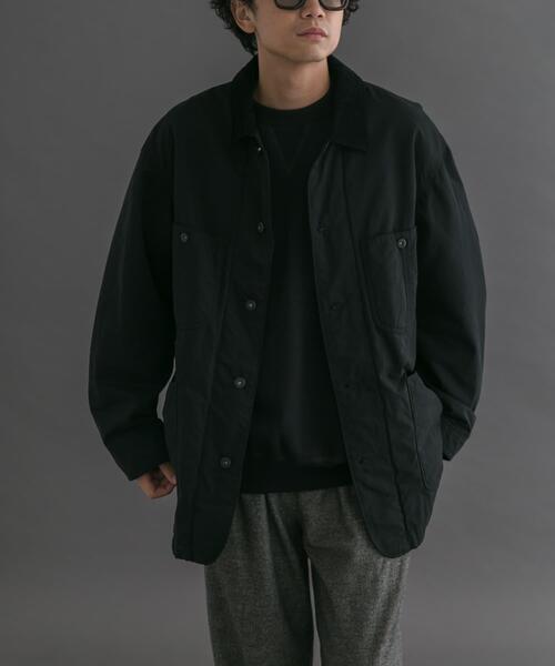 FORK&SPOON（フォークアンドスプーン）の「FORK&SPOON　インサレーションカバーオール（カバーオール・メンズ・アイボリー/ブラック・5/4）」の7枚目の写真