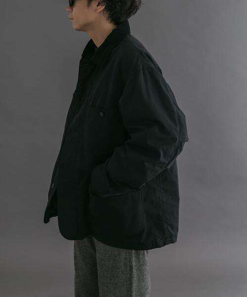 FORK&SPOON（フォークアンドスプーン）の「FORK&SPOON　インサレーションカバーオール（カバーオール・メンズ・アイボリー/ブラック・5/4）」の8枚目の写真