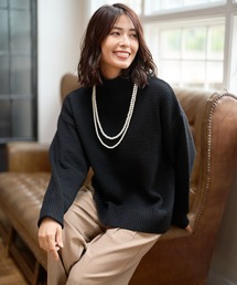 FOUND GOOD | カノコハイネックPOニット(ニット/セーター)