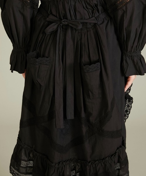 crinkle crinkle crinkle】rebuild apron skirt/リビルドエプロン