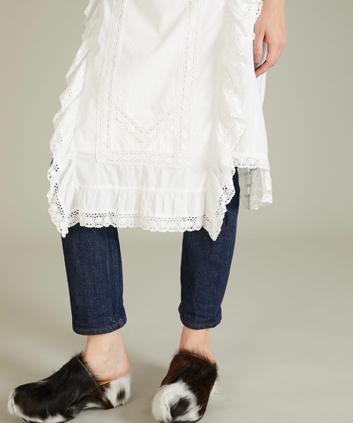 crinkle crinkle crinkle】rebuild apron skirt/リビルドエプロン