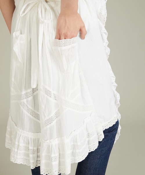 crinkle crinkle crinkle】rebuild apron skirt/リビルドエプロン