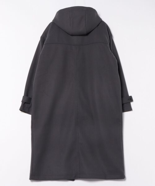 VIBGYOR(ヴィブジョー)の「フェイクメルトンダッフルコート(CN)(ダッフルコート・メンズ・ベージュ/チャコールグレー/ブラック・MEDIUM/X-LARGE/LARGE)」の7枚目の写真