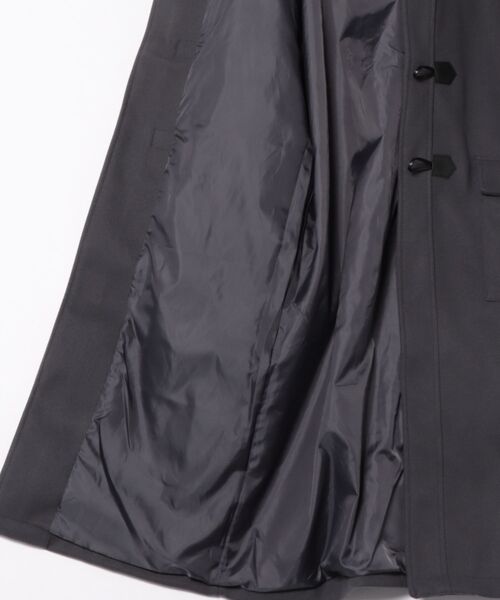 VIBGYOR(ヴィブジョー)の「フェイクメルトンダッフルコート(CN)(ダッフルコート・メンズ・ベージュ/チャコールグレー/ブラック・MEDIUM/X-LARGE/LARGE)」の8枚目の写真