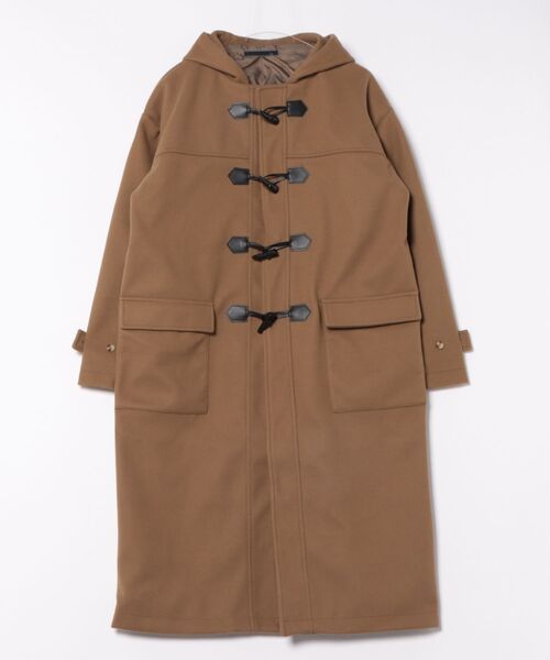 VIBGYOR(ヴィブジョー)の「フェイクメルトンダッフルコート(CN)(ダッフルコート・メンズ・ベージュ/チャコールグレー/ブラック・MEDIUM/X-LARGE/LARGE)」の10枚目の写真