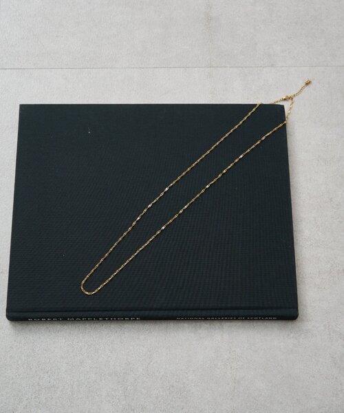 LOUNGEDRESS(ラウンジドレス)の「【GALENA/ガレナ】ロングチェーンネックレス(ネックレス・レディース・グレー/ゴールド・FREE)」の2枚目の写真