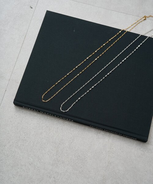 LOUNGEDRESS(ラウンジドレス)の「【GALENA/ガレナ】ロングチェーンネックレス(ネックレス・レディース・グレー/ゴールド・FREE)」の3枚目の写真