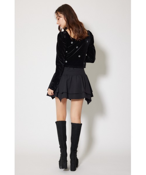 rienda(リエンダ)の「2WAYアシンメトリージャストウエストスカート 秋服 冬服(スカート・レディース・ブラック/グレー・MEDIUM/SMALL)」の21枚目の写真