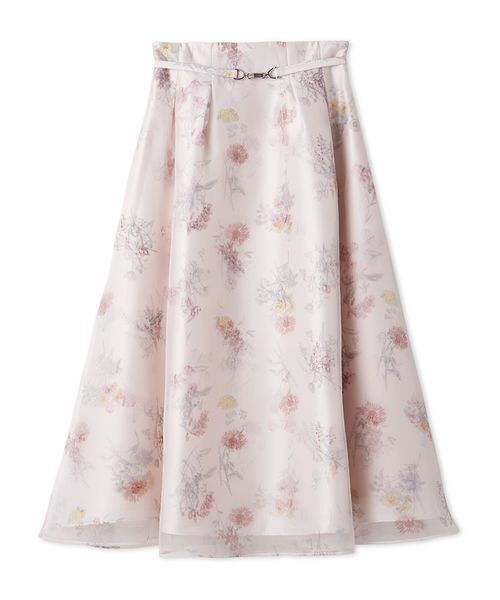 CELFORD(セルフォード)の「レイヤードフラワープリントスカート(スカート・レディース・ダークネイビー/オフホワイト/ライトピンク・36/38)」の14枚目の写真