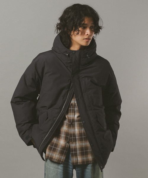 RAGEBLUE（レイジブルー）の「AIRTHERMAL HOODIE PADDED JACKET/ エアサーマルフーディーパデッドジャケット（ダウンジャケット/コート・メンズ・ネイビー/グレー/ブラック・X-LARGE/LARGE/MEDIUM）」の4枚目の写真