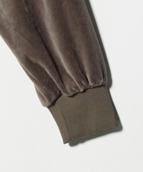 CITEN（シテン）の「＜CITEN＞ポロカラーベロアシャツ（ポロシャツ・メンズ・ダークグレー/モカ・M/L）」の17枚目の写真