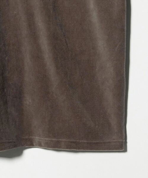 CITEN（シテン）の「＜CITEN＞ポロカラーベロアシャツ（ポロシャツ・メンズ・ダークグレー/モカ・M/L）」の18枚目の写真