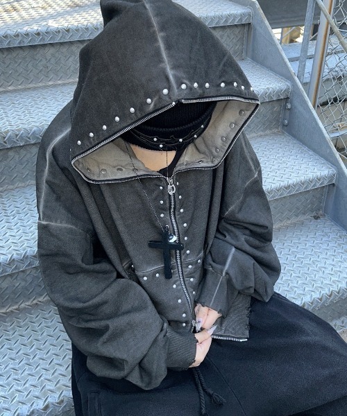 DIGYOUROWNGRAVE far zip hoodie xu 【公式通販】