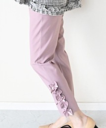 Neige（ネージュ）の「裾リボンフリルパンツ（スラックス）」