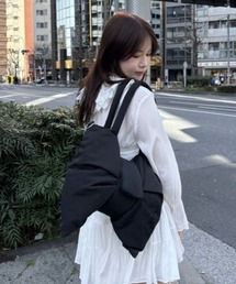 Cielo（シエロ）の「【Cielo/シエロ】Big ribbon tote bag / ビッグリボントートバッグ（トートバッグ）」