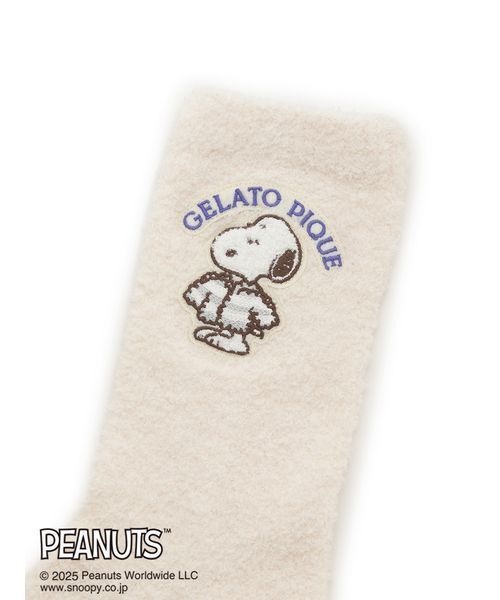 gelato pique（ジェラートピケ）の「【PEANUTS】オリジナルアート ソックス（その他ルームウェア・レディース・ピンク/オフホワイト/ブルー・F）」の5枚目の写真