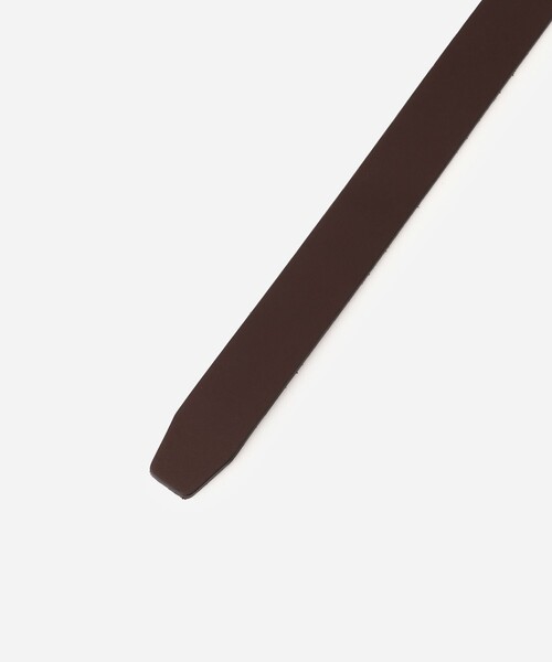 Saturdays NYC（サタデーズ ニューヨークシティ ）の「Buckle Leather Belt（ベルト・メンズ・ダークブラウン/ブラック・L/M）」の7枚目の写真