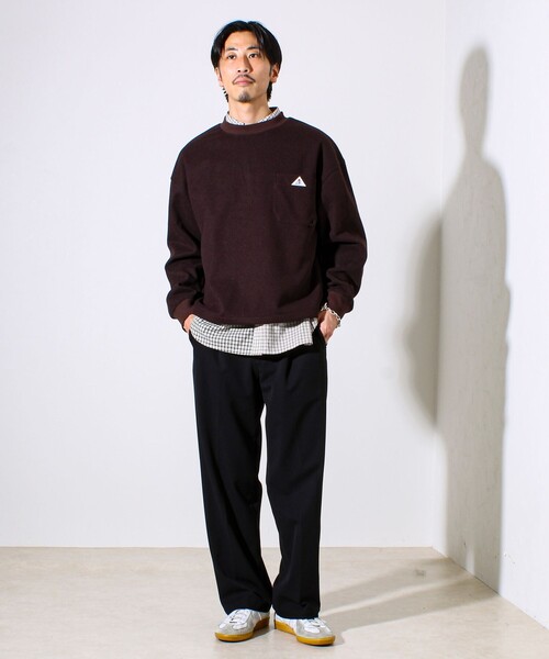 セール】【GEVACO/ゲバコ】ウールライクプルオーバー（スウェット