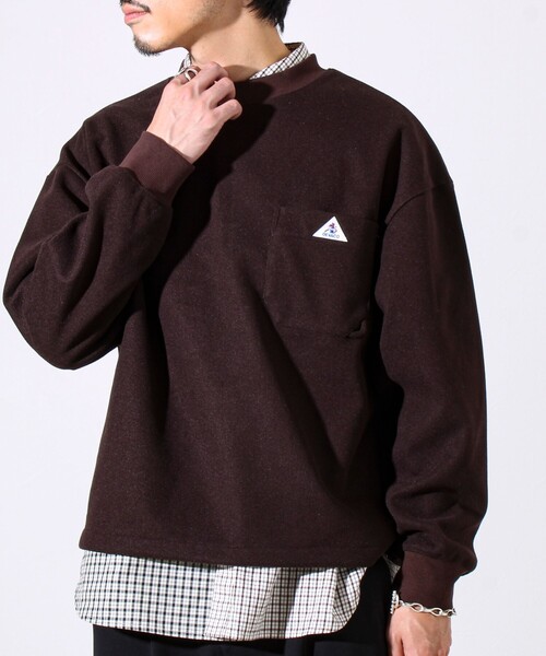GEVACO（ゲバコ）の「【GEVACO/ゲバコ】ウールライクプルオーバー（スウェット・メンズ・ブラック/ダークブラウン/グレー・M/L）」の19枚目の写真