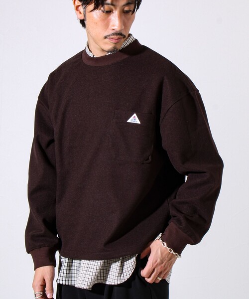 GEVACO（ゲバコ）の「【GEVACO/ゲバコ】ウールライクプルオーバー（スウェット・メンズ・ブラック/ダークブラウン/グレー・M/L）」の20枚目の写真