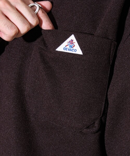 GEVACO（ゲバコ）の「【GEVACO/ゲバコ】ウールライクプルオーバー（スウェット・メンズ・ブラック/ダークブラウン/グレー・M/L）」の22枚目の写真