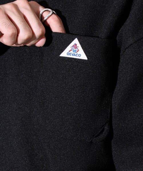 GEVACO（ゲバコ）の「【GEVACO/ゲバコ】ウールライクプルオーバー（スウェット・メンズ・ブラック/ダークブラウン/グレー・M/L）」の10枚目の写真
