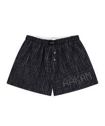 Check Boxer (Mixed Navy)