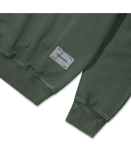 F.ILLUMINATE(フィルミネイト)の「エレメンタリー ピグメント スウェットシャツ-ディープグリーン(スウェット・レディース・その他・MEDIUM/LARGE/SMALL)」の8枚目の写真
