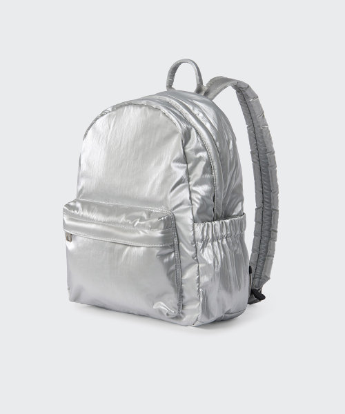 MUSINSA STANDARD WOMAN（ムシンサスタンダードウーマン）の「ウィメンズシャイニーミニバックパック[シルバー]（バックパック/リュック・レディース・その他・FREE）」の3枚目の写真