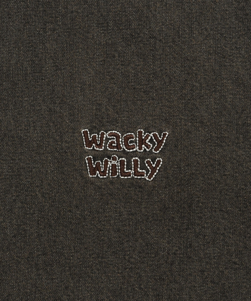 Wacky WiLLy(ワッキーウィリー)の「デニム長袖シャツブラウン(シャツ/ブラウス・レディース・その他・SMALL/MEDIUM/LARGE/X-LARGE)」の5枚目の写真