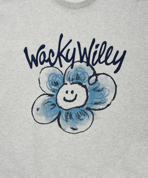 Wacky WiLLy（ワッキーウィリー）の「ビッグリリー スウェット ライトグレー（スウェット・レディース・その他・SMALL/MEDIUM/LARGE/X-LARGE）」の5枚目の写真