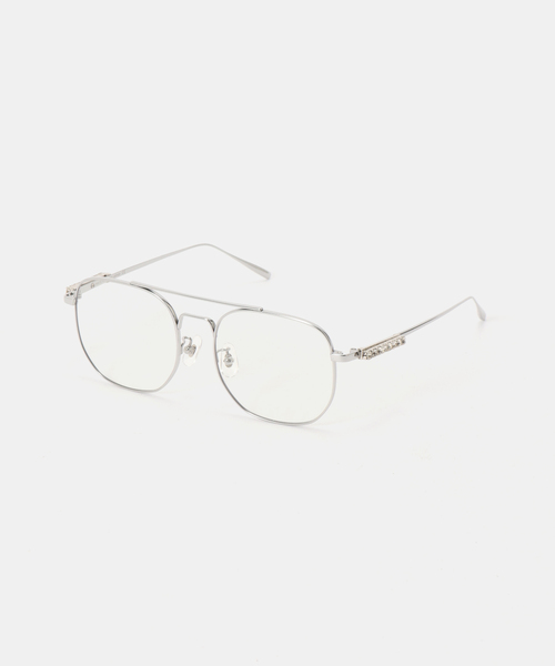 heyep(ヘイップ)の「【HEYEP/ヘイップ】Aviator Glasses with RhinestonesL(メガネ・レディース・シルバー/ゴールド・FREE)」の1枚目の写真