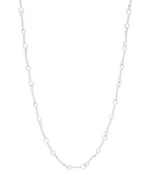 LION HEART | “BASIC”シルバーチェーンネックレス（ロールデザイン）/シルバー925【LION HEART / ライオンハート】(ネックレス)